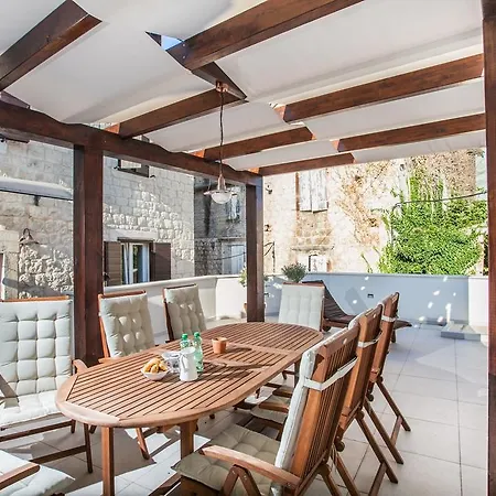 Tinel Longo, For Up To 8, Center, Bbq, Terrace Villa Trogir